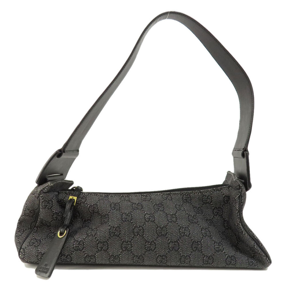 Gucci One Shoulder Hobo GG Shoulder Bag Canvas - Picture 11 of 11